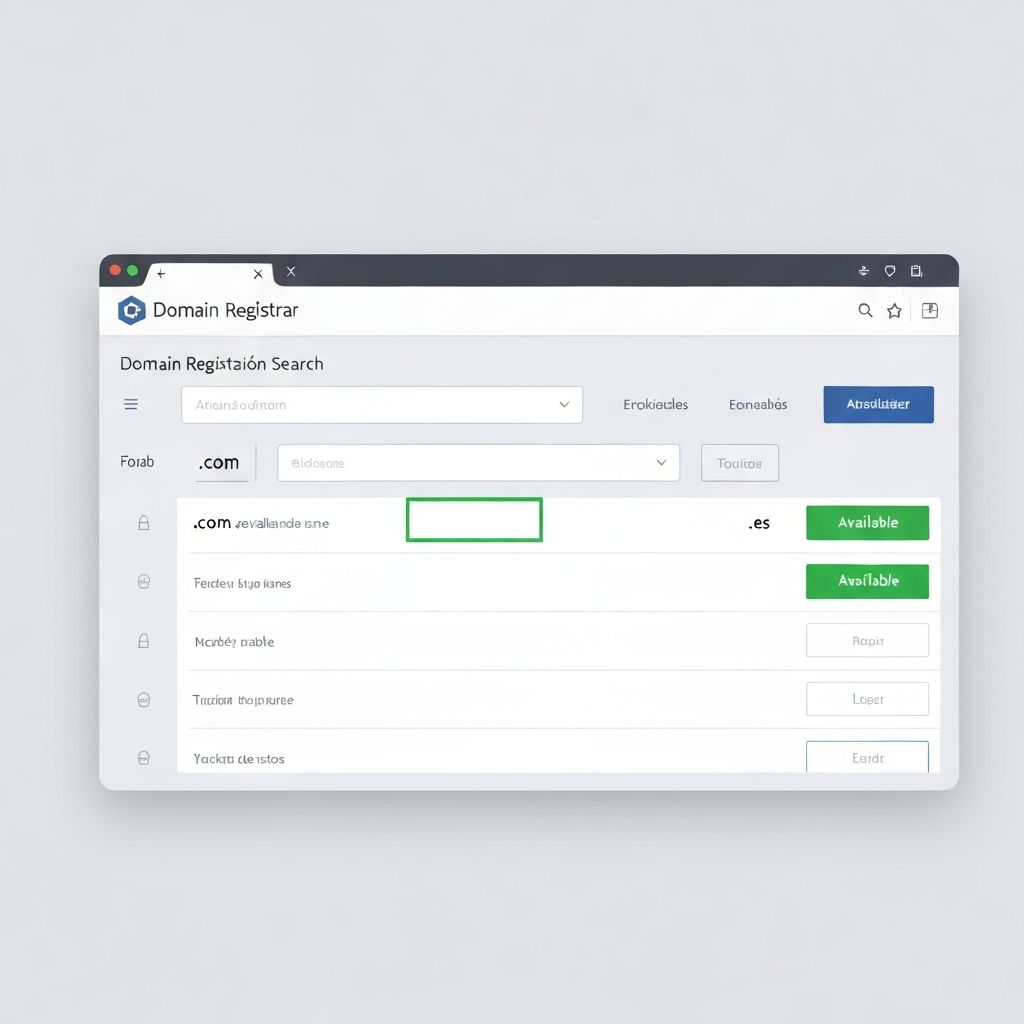 Registro y Gestión de Dominios